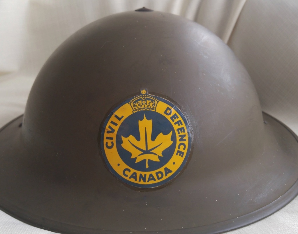 Almost perfect Canadian MkII helmet 20180711