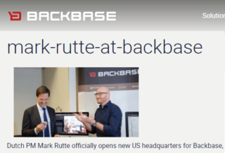 Rutte - Backbase - digitale geld transformatie - QR-paspoort beveiligd door blockchain. Rutte210
