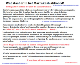 Marrakesh verdrag is een dubieuze overeenkomst en zal de toekomst van onze kinderen vernietigen. Verdra10