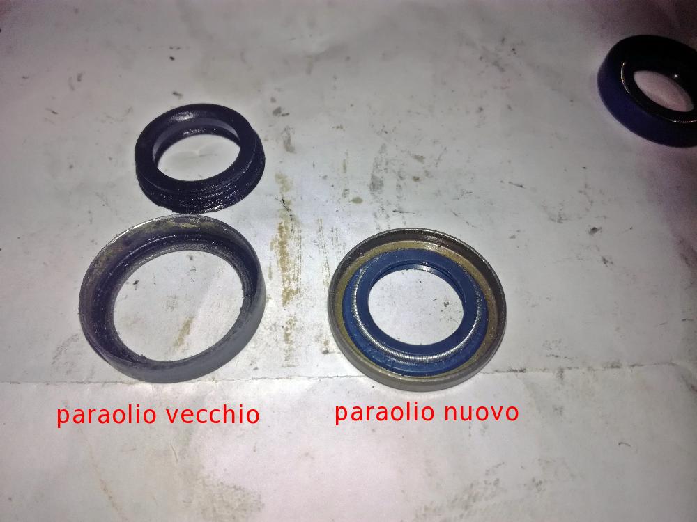 Recupero pompa olio Husqvarna 66 Confro11