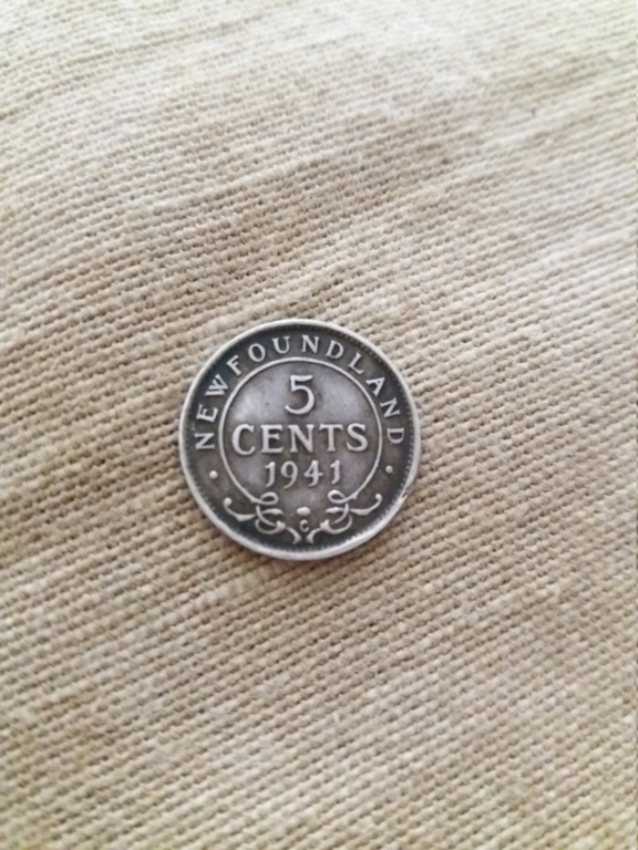 5 cents 1941. New Foundland. 15513512