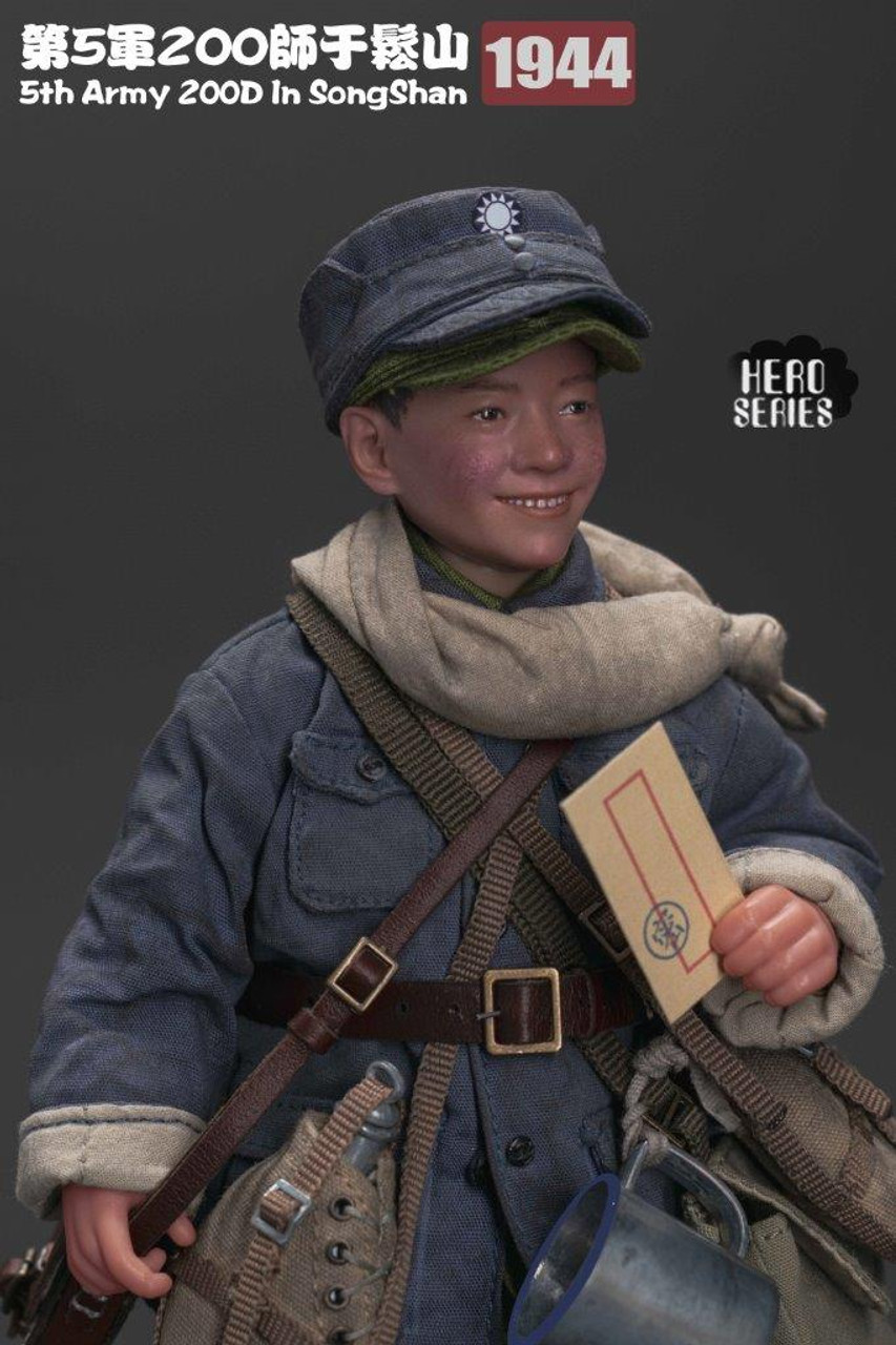 NEW PRODUCT: QO TOYS 1/6 5TH ARMY 200D IN SONGSHAN 1944 CHINESE SOLDIER [QOM-1036] Qom-1017