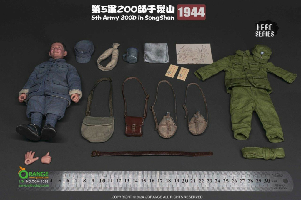 NEW PRODUCT: QO TOYS 1/6 5TH ARMY 200D IN SONGSHAN 1944 CHINESE SOLDIER [QOM-1036] Qom-1019