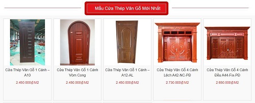 DasDoor chuyên cung cấp cửa thép vân gỗ chất lượng cao Cua_th11