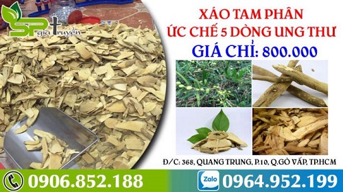 Xáo tam phân là gì? Công dụng của xáo tam phân là gì? Gia_tr13