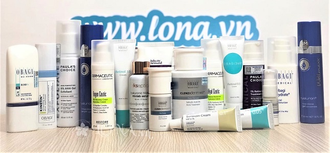 Những phân loại cơ bản khác của nhóm Retinoids Lona610