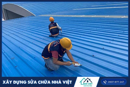 Đơn vị thi công mái tôn chống nóng đẹp,chất lượng Nha_vi43