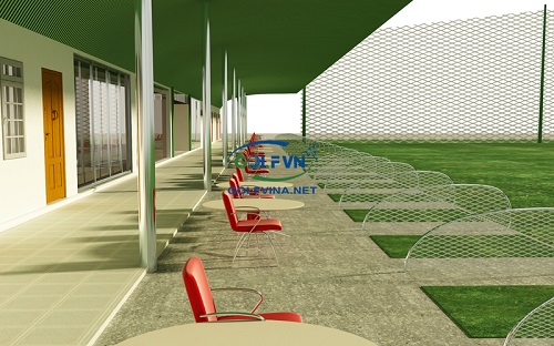 Chuyên thiết kế thi công sân tập golf chuyên nghiệp Thi-co11
