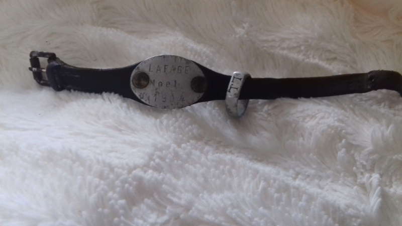 plaque-bracelet d'un poilu et bague - PHILPENS - SEPT 3 20190913