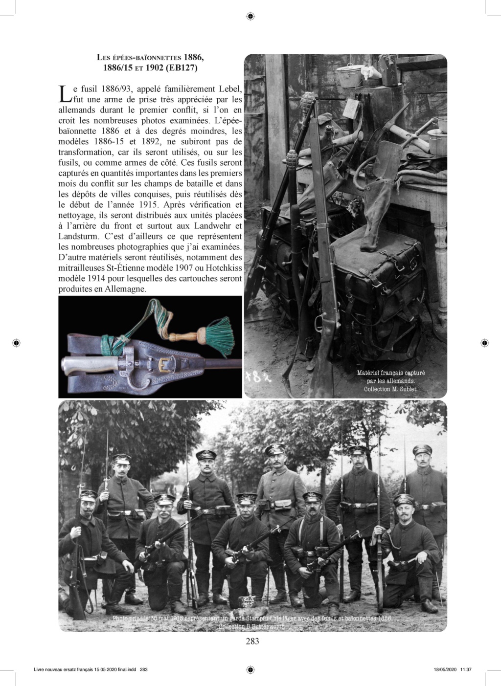 Les baïonnettes "de prise" (Italienne, Russe, Française, etc.)  - Page 2 Pages_21