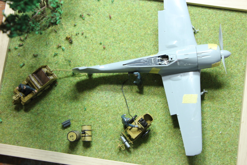 Focke-Wulf 190-a3 Hasegawa 1/48 (montage) et son diorama - Page 2 Img_1277