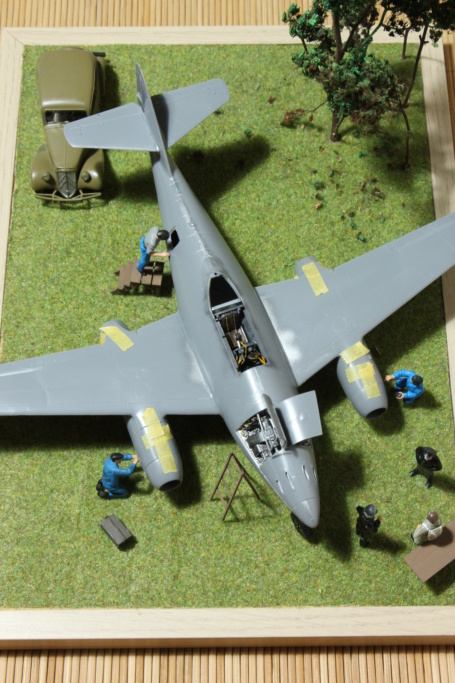 1/48 - MESSERSCHMITT ME262 A1 A - TAMIYA - MONTAGE TERMINE *  - Page 3 Img_1604