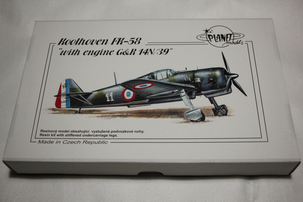 1/48 - KOOLHOVEN FK58 C1 - PLANTET MODELS - OUVRE BOÎTE Img_3915