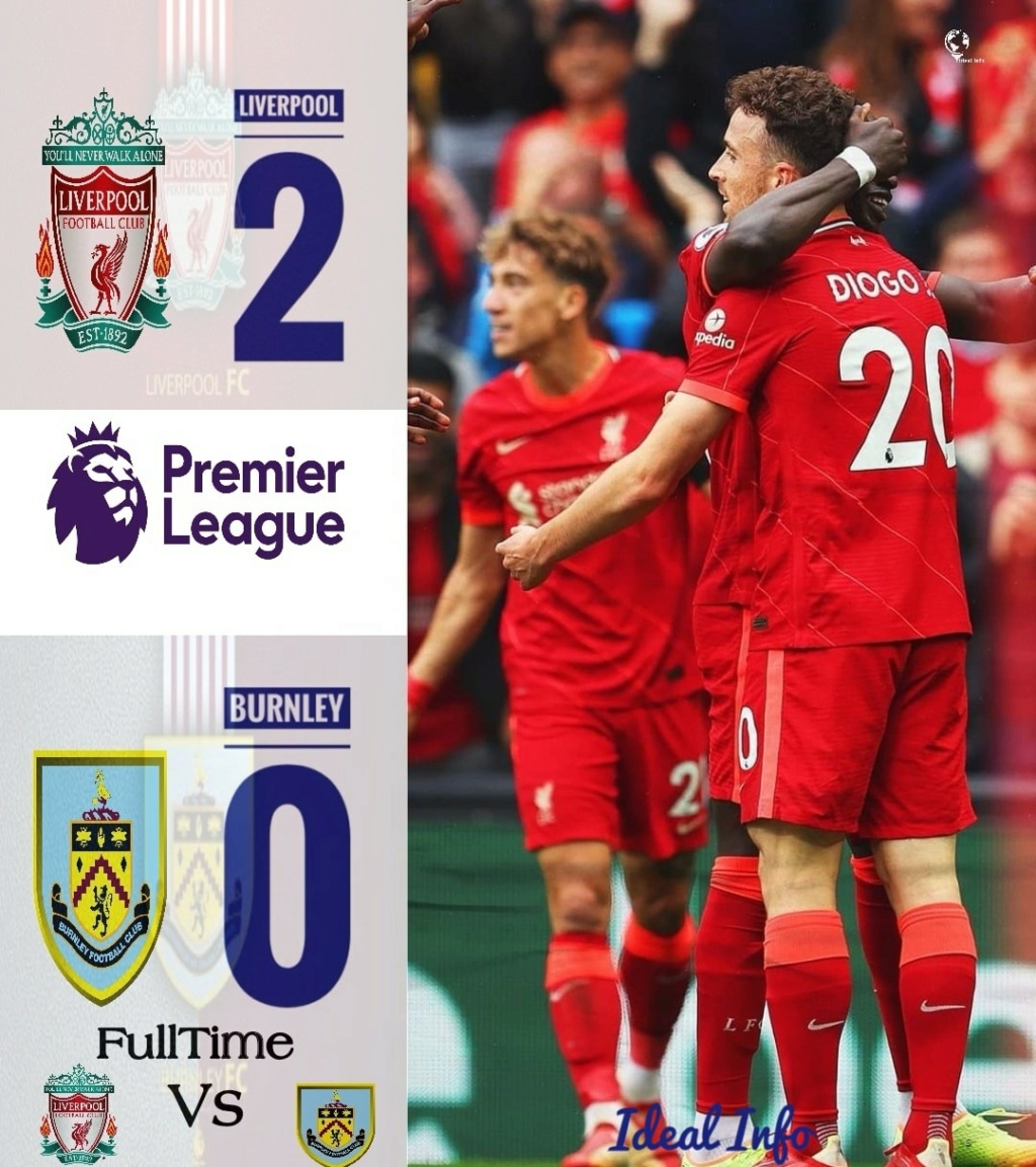 02. Spieltag der Premier League 2021/22 - 11.08. 2021 13:30 FC Liverpool - FC Burnley 2:0 (1:0) 26613
