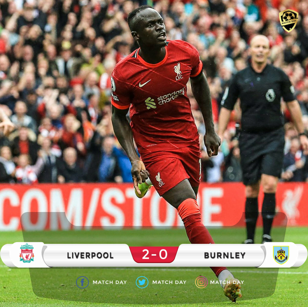 02. Spieltag der Premier League 2021/22 - 11.08. 2021 13:30 FC Liverpool - FC Burnley 2:0 (1:0) 26712