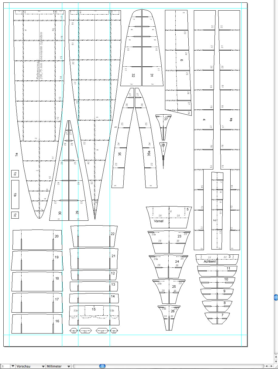 Navire-école d'artillerie F213 Scharnhorst [scratch carton sur plans & photos 1/250°] de Wilfried Spante10
