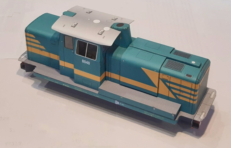 V60 SNCB -HS Design 1:45 - Urlaubsmodell 20230774