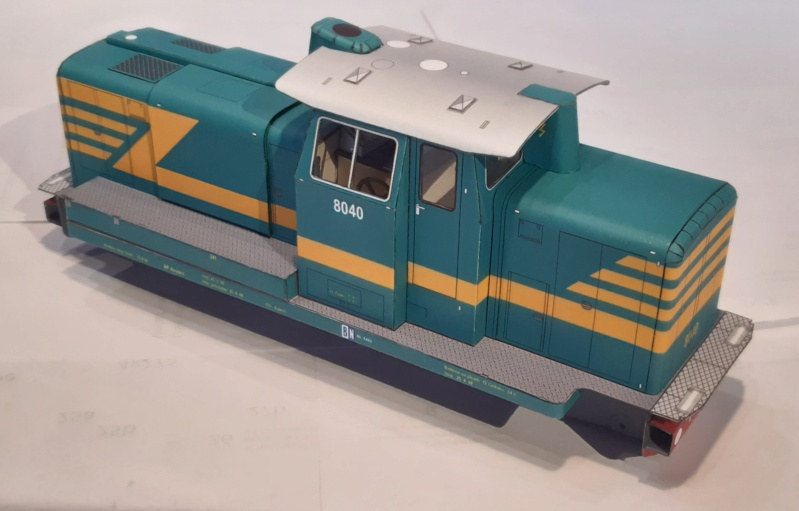 V60 SNCB -HS Design 1:45 - Urlaubsmodell 20230777