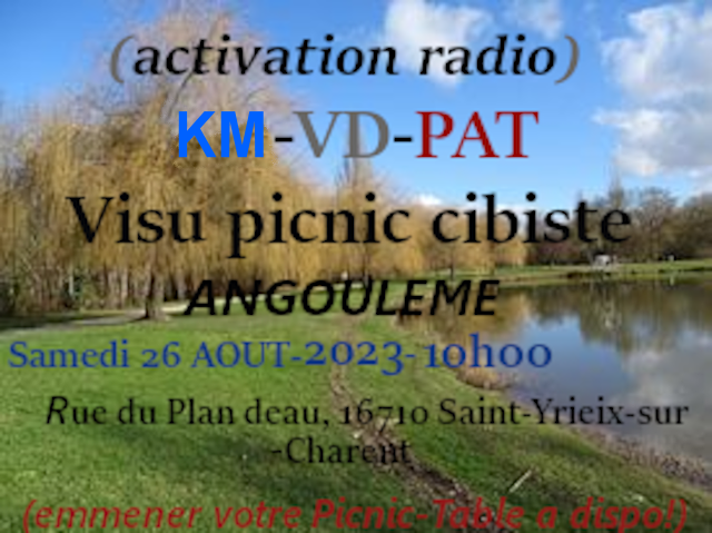 Activation Radio KM-VD-PAT à Saint-Yrieix-sur-Charente (26/08/2023) Banier10
