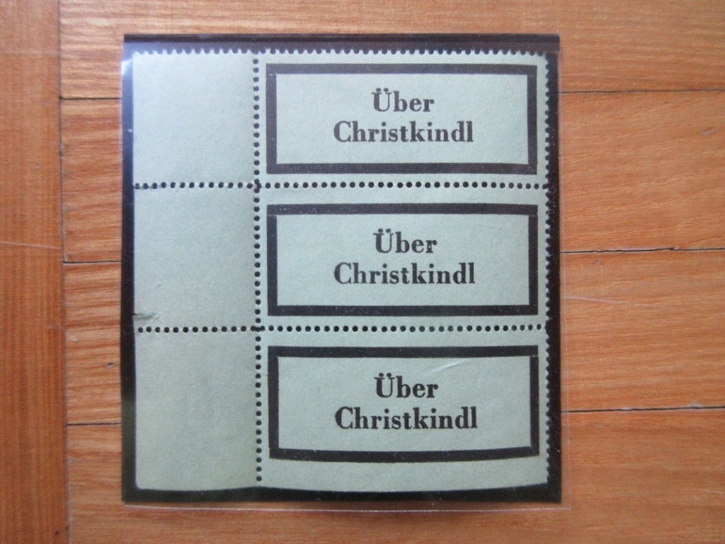 Postamt Christkindl  Leitzettel 1010