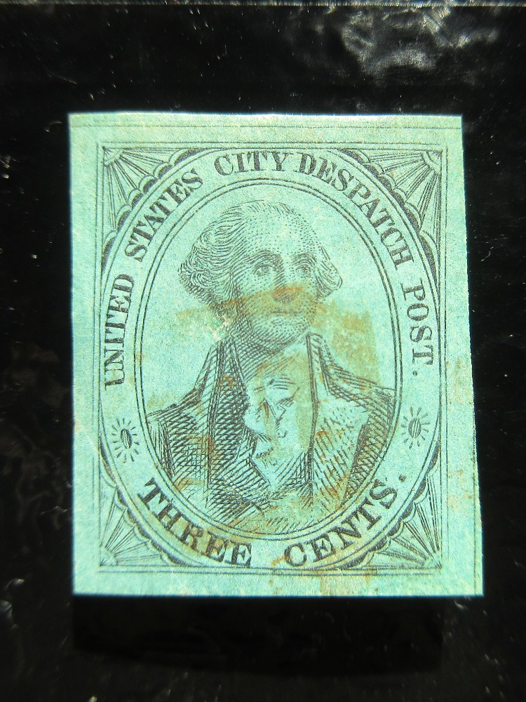 USA - 1. Briefmarken-Ausgabe auf dem amerikanischen Kontinent 211