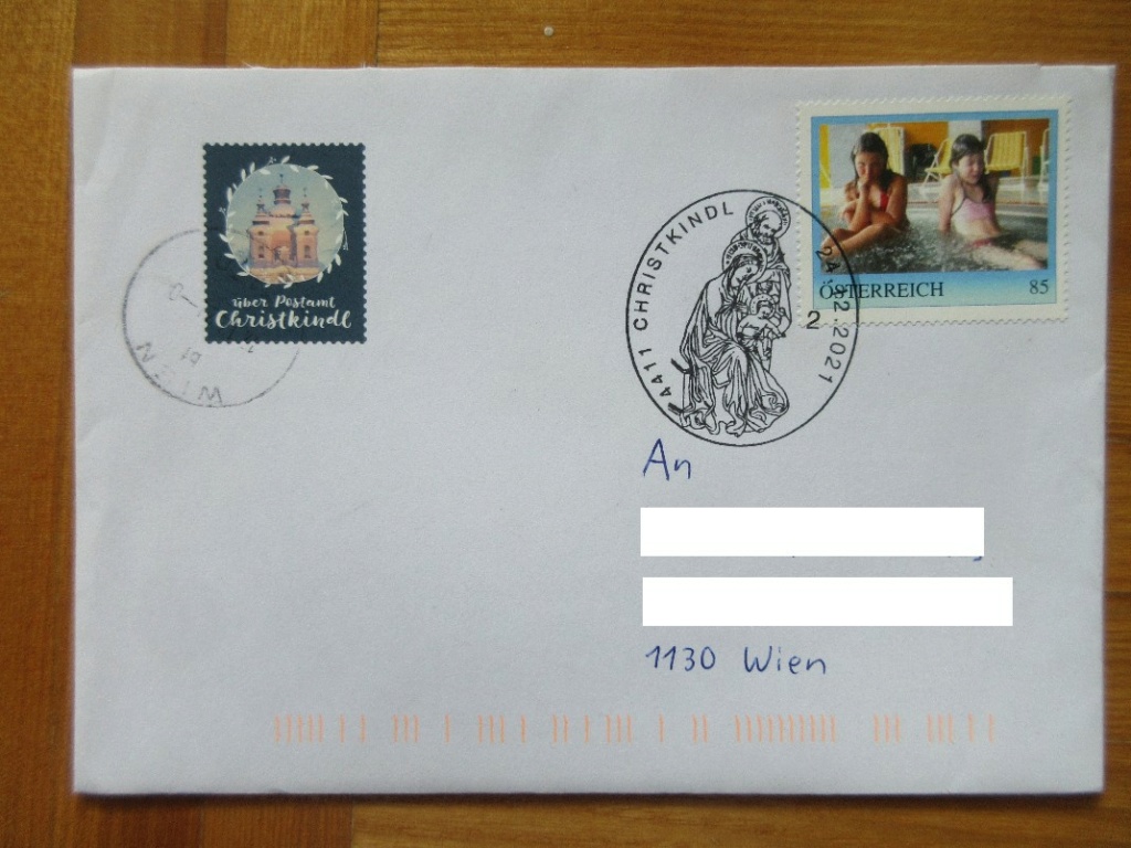 Postamt Christkindl  Leitzettel 413