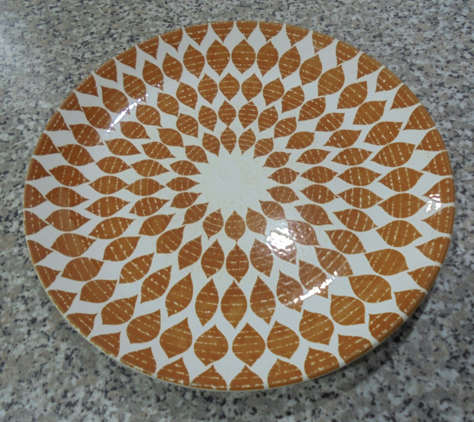 Help identifying a Kelston ceramics design - It's Sunrise Rust 3809d610
