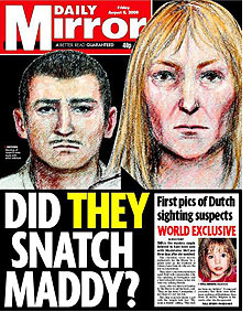 madeleine mccann, the sightings. Screen99