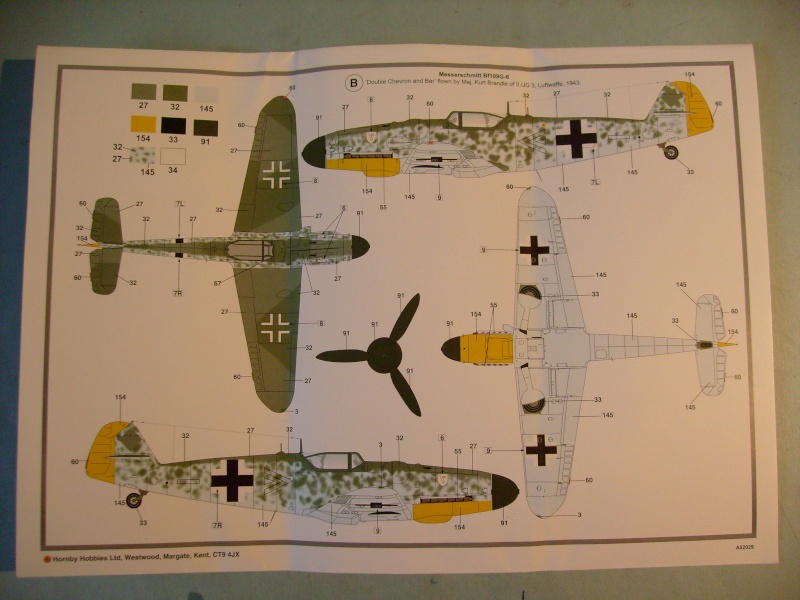 [AIRFIX] MESSERSCHMITT Bf 109 G6 1/72ème Réf A02029 S7306959