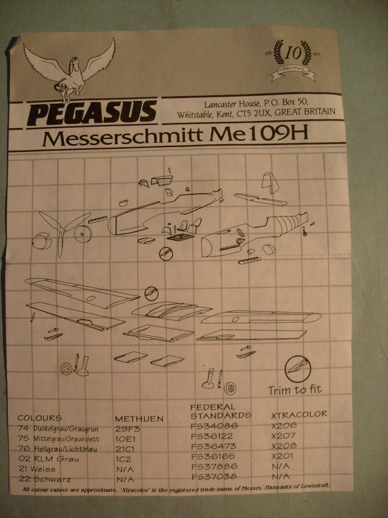 [Pegasus] Me 109 H S7307043