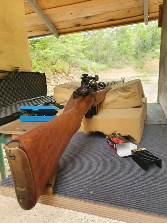 Une nouvelle venue,  une lee enfield N°9 20230518