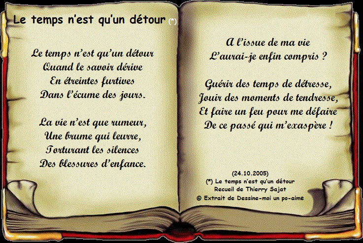 Le temps n'est qu'un détour (*) 6712e911