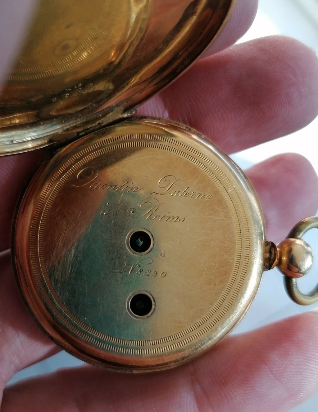 qui peut me renseigner sur le montre a gousset de mon arriére grand pére Montre12