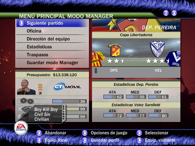 FIFA  -Guate - Descargar Parche Ligas de Sudamérica para FIFA 07 Links 2023 Fifa_010