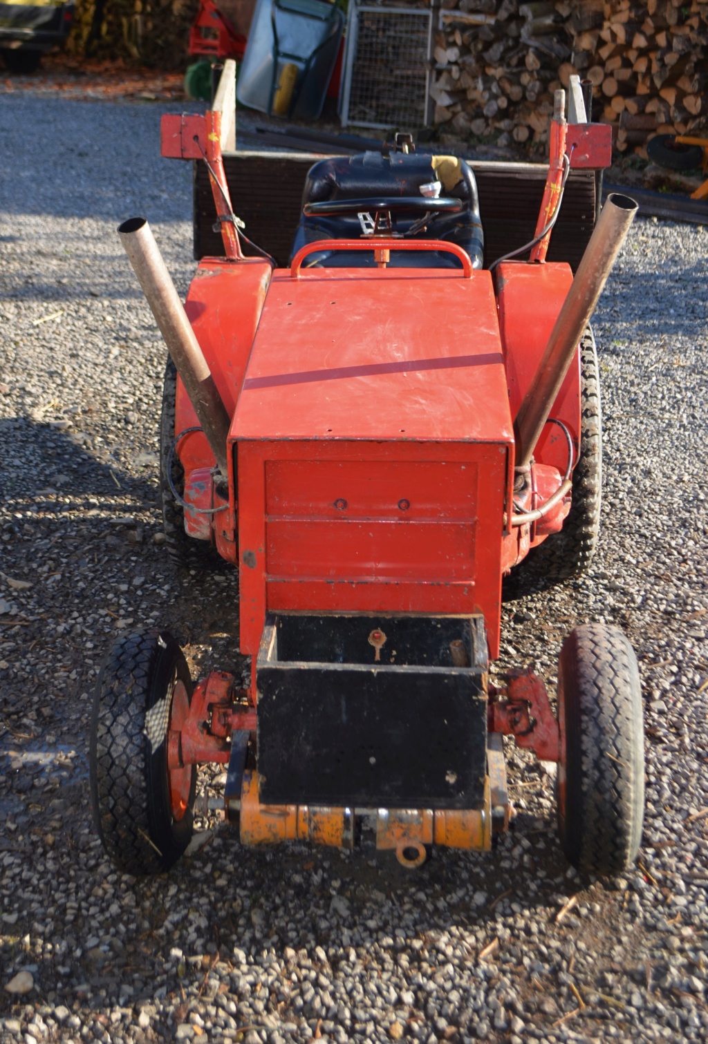 Vend microtracteur sur base Citroën 2cv. Dsc_0430