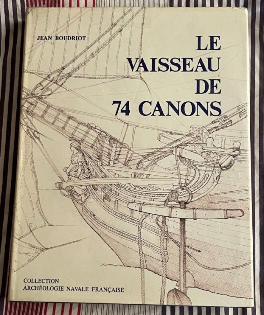 Terminé. 4 volumes du Vaisseau de 74 canons 74cano13