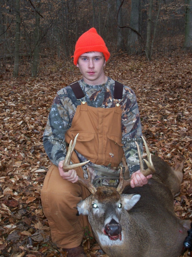 Buddy's son takes his first deer,a nice buck! Jamie_10