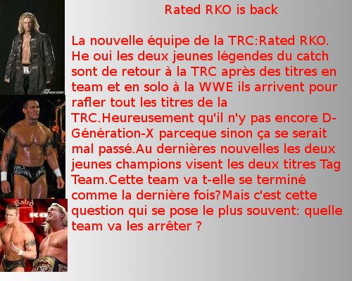 Article n°1 du magazine Rated_10