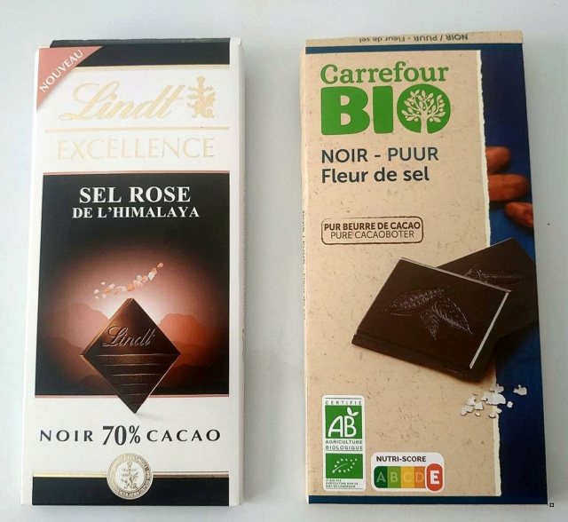 Pour les vrais amateurs de chocolat noir Choco110