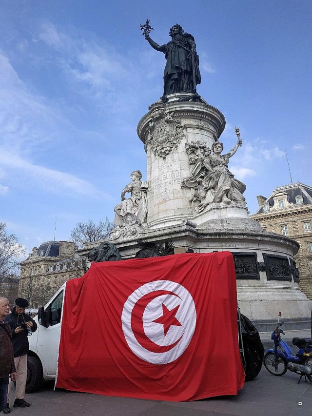 Place de la République, 5 mars 2022 Tunis10