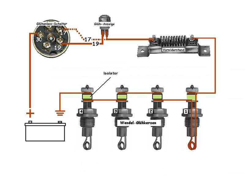 témoin de préchauffage mc cormick f 240 hs Vorglz10