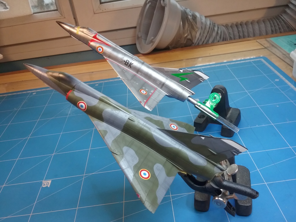 Mirage IIIE 1/72 modelsvit......................................terminé... M-74n10