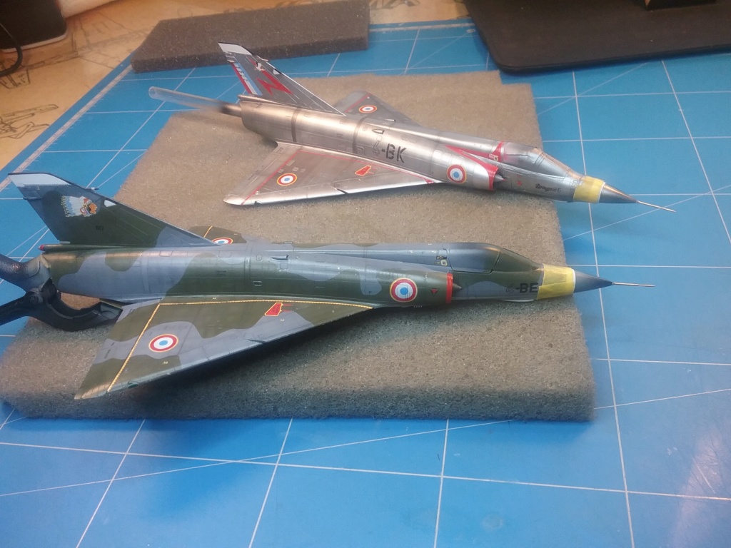 Mirage IIIE 1/72 modelsvit......................................terminé... M-7710