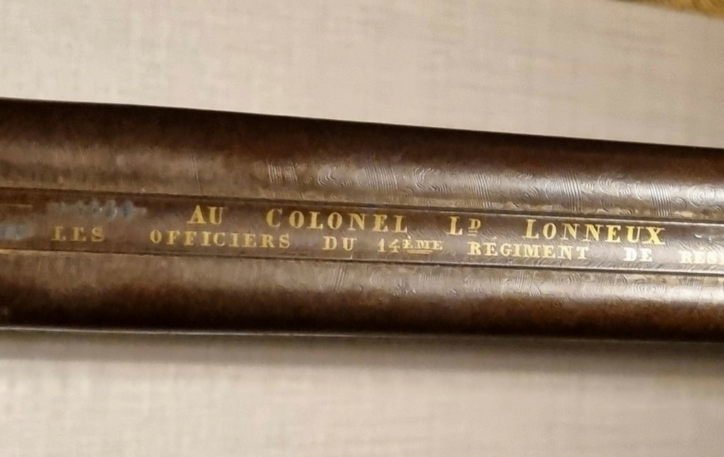 Fusil de chasse du colonel LD Lonneux du 14 iéme régiment de réserve 15700410