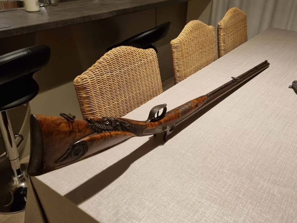 Fusil de chasse du colonel LD Lonneux du 14 iéme régiment de réserve 15737110