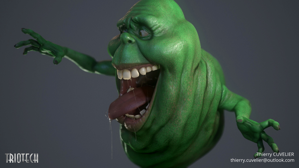 Projet "SLIMER" SOS Fantômes by Seb's Custom Thierr11