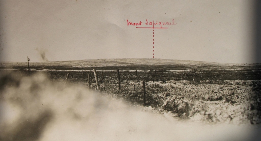 Une photo du mont prise en mai 1917 de la Neuville Aqzaqz10