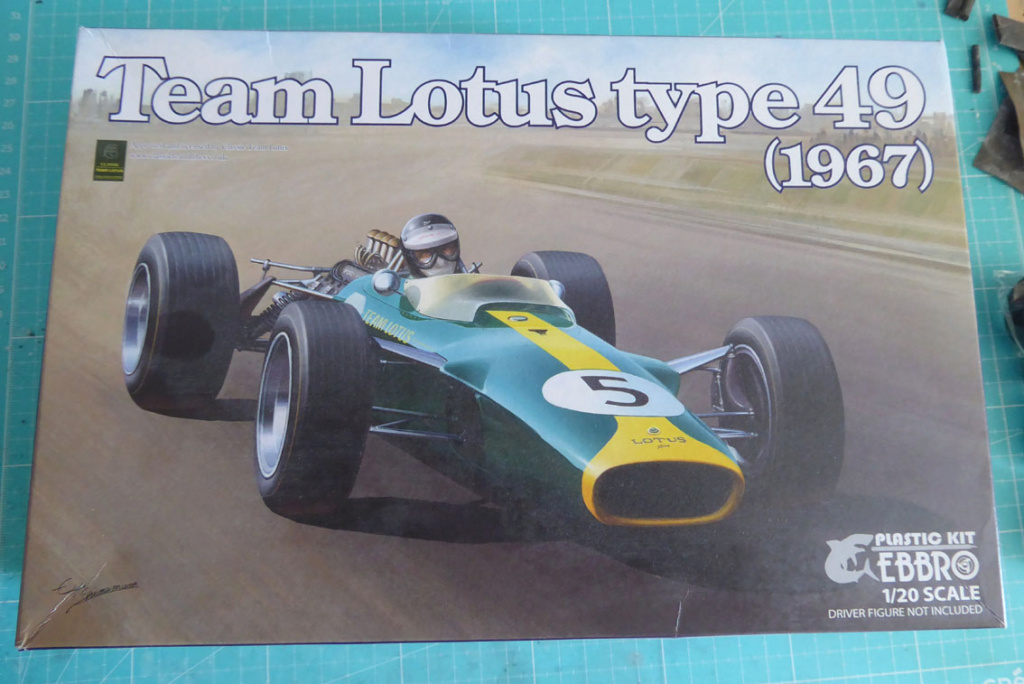 Lotus 49 1967 British GP - Ebbro 1/20 P1010711