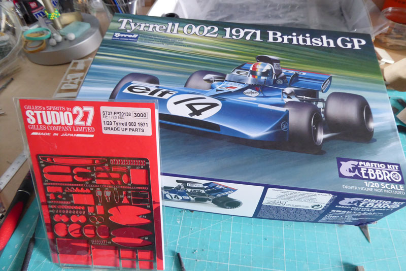 Tyrrell 002 1971 USA GP Ebbro 1/20 Tyrrel17