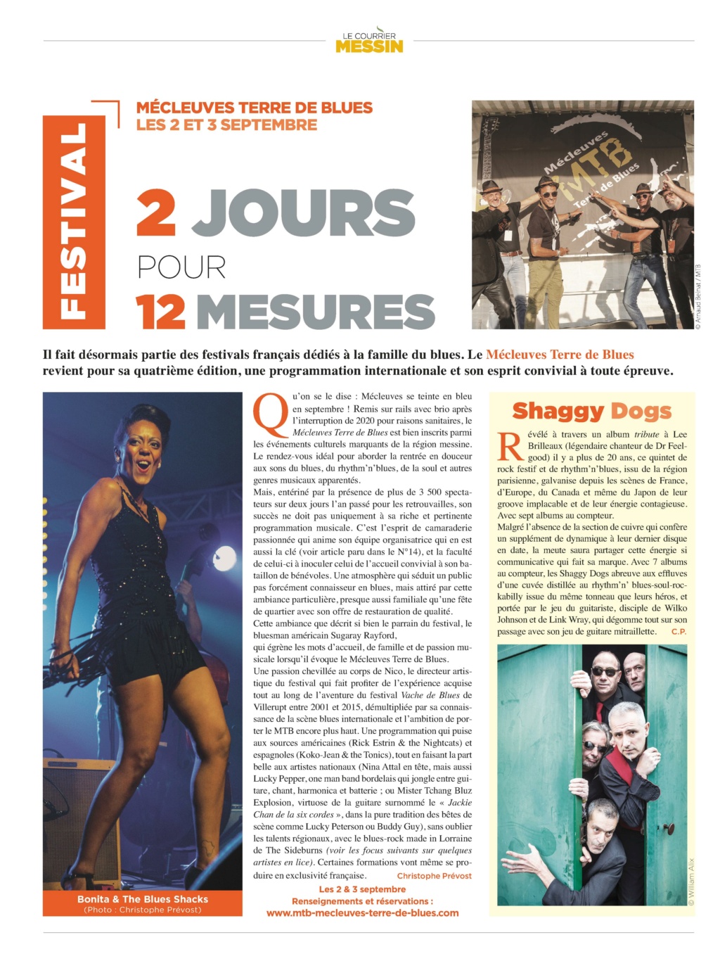 Festival Mécleuves Terre de Blues 02 et 03 09/2022 Articl10